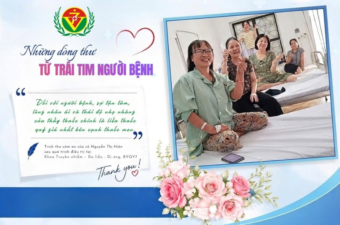 Những dòng thư từ trái tim người bệnh